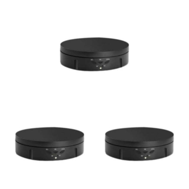 Tocadiscos Inteprter negro mate carga rápida USB