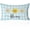 Blue, variant on 12 x 20 Inch Spring Floral Pillow Cover - ''Bloom'' Daisies Farmhouse Rustic Cushion Case, Perfect for Sofa Couch Country Home Decor