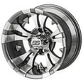 thumbnail image 2 of LSI Warlock 14" GM Golf Wheels 205x30-14 Fusion ST Tires Yamaha, 2 of 4