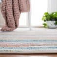 thumbnail image 4 of SAFAVIEH Phoenix Rhona Striped Area Rug, Ivory/Blue, 9' x 12', 4 of 8