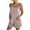 Red, variant on Summer Jumpsuits For Women Casual Adjustable Strap Vertical Printed Short Jumpsuit Breathable Sleeveless Loose Overalls Cute Comfy Rompers