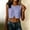 Navy, variant on Solid Women Blouses Cotton Linen Scoop Neck Casual Sleeveless Loose Crop Trendy Spring Summer Women Tops Black L