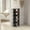 Black-163, variant on AuroraX 6 Tier Shoe Rack Narrow Tall Tower Stackable Shoe Rack Organizer Space-Saving Sturdy Black Corner Free Standing Shoe Storage Organizer for Closet,Entryway,Door