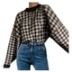 thumbnail image 2 of Puntoco Suéter Mujer Cuello Redondo Manga Larga Suelto Suéter Jersey Suéter Navidad Liquidación Puntoco Puntoco-5890, 2 of 7