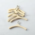 thumbnail image 5 of 5pcs 1:12 Dollhouse Miniture Clothes Hanger Mini Wood Coat Hanger for Wardrobe, 5 of 8