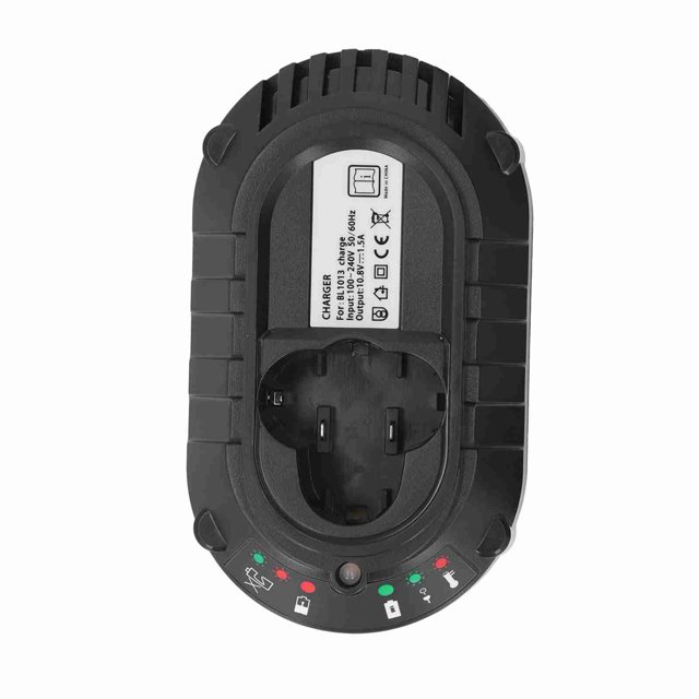 Rupoun Cargador de Batería de Litio ABS PC para BL1013 BL1014 100-240V Enchufe UE (14.00 cm / 5.51 inches)