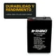 thumbnail image 3 of Batería Recargable 6V Rhino BAT-6VR, 3 of 5