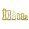 thumbnail image 1 of Chess Cookie Cutter (Queen)- Fast Shipping - Sharp Edges - Exceptional Quality, 1 of 4