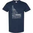 thumbnail image 3 of Inktastic Idaho State Word Salad T-Shirt, 3 of 5