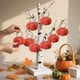 thumbnail image 4 of Calabaza Colgante de Tela Suave de 10 Cm | Decoración para El Hogar para Acción de Gracias, Halloween, Fiestas de Otoño | Adorno de Calabaza de Peluche Ligero para Puertas, Ventanas, Árboles y Techos, 4 of 6
