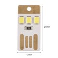 thumbnail image 5 of Luz De Emergencia Camping Mini linterna de emergencia para acampar al aire libre con luz LED de 5 uds., 0,2 W, 5 V (blanco) Likrtyny Para Estrenar, 5 of 5