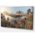 thumbnail image 2 of Frosty Grass Aside River Panorama, 2 of 3