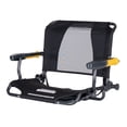 thumbnail image 2 of GCI Outdoor Stadium Rock-Cliner Black Rocking Stadium Seat for Bleachers with Back Support And Armrests, 2 of 14
