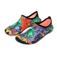 thumbnail image 2 of IUJSOY Kids Water Shoes Boys Girls Cartoon Barefoot Quick Dry Non-Slip Aqua Socks for Beach Pool, 2 of 5