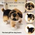 thumbnail image 3 of Realistic French Bulldog, Pup Dog Stuffed Animal - 9.8'' Creative Cuddy Puppy Plush Toy, 3 of 4