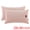 Pink, variant on Unique Bargains 2 Pack Fabric Pillowcase Envelope Closure Wrinkle Resistant Queen Black