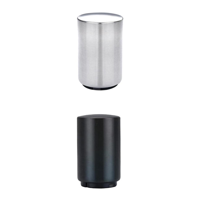 2pcs Abrebotellas de Cerveza Receptor de Tapa Magnética Empuje Hacia Abajo Y Tapas de Botella Se Apagan