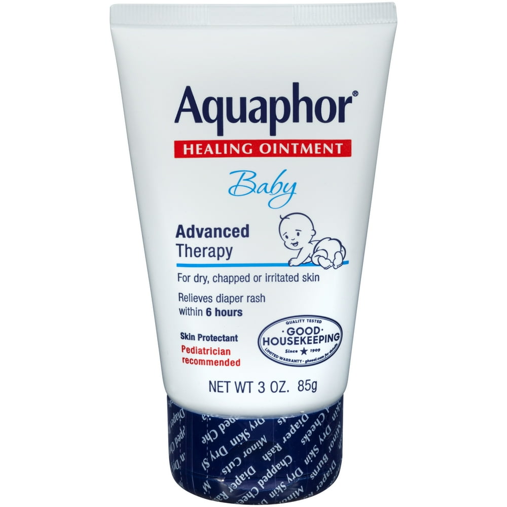 Aquaphor Baby Healing Ointment, Baby Skin Care and Diaper Rash, Diaper