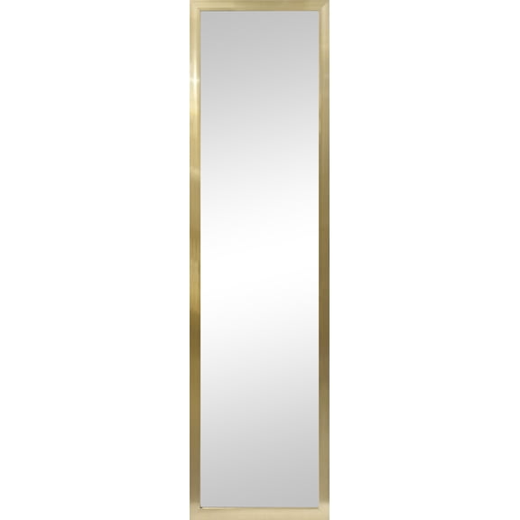 Mainstays 13.5 in x 49.5 in Gold Modern Wall Mirror