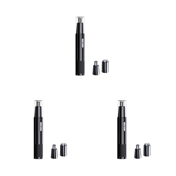 Vogacara Cortapelos de nariz para hombre y mujer, recortadora portátil recargable por USB, afeitadora, lavable, eliminación de seguridad, Type7 NO7