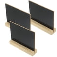 thumbnail image 4 of Shisuyan 3pcs Tabletop Mini Chalkboards Sign Standing Type Small Double-side Blackboards, 4 of 9