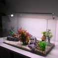 thumbnail image 2 of 1 Pieza De Plantas De Plástico Para Acuario, Planta Acuática Artificial Para Decoración De Plantas De Paisaje De Pecera, Rojo, Verde, 7.87, 2 of 7