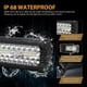 thumbnail image 4 of Barra de luz antiniebla impermeable para conducción y trabajo, Combo de focos de inundación para UTV, ATV, camión y barco, 13200LM, 40LED, 120W, 4 of 4