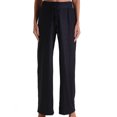 thumbnail image 1 of Eashery Women's Casual Linen Pants Light Baggy Jogger Relaxed Casual Solid Women'S Cargo Pants (Solid Color,Black,L), 1 of 4