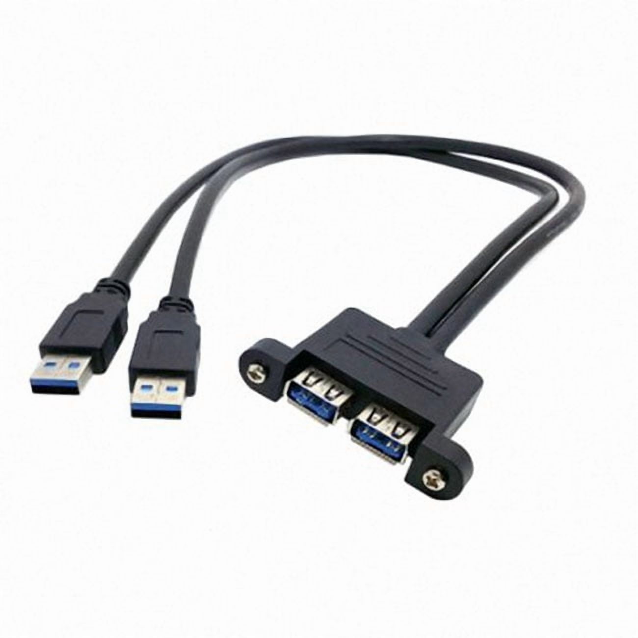 Laroal Cavo USB da 9 Pin a Type-C per Scheda Madre Cavo Dati Adattatore da Gomito da 90 Gradi Type-C a 9 Pin Femmina per Scheda Madre (60 cm