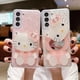 thumbnail image 2 of Fundas de teléfono Premium Hello Kitty con espejo de maquillaje para Samsung S23 20 21 22 Ultra S21 S20 FE S20 21 23PLUS Fivean unisex, 2 of 2