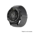 thumbnail image 4 of Mistaha Adjustable Elastic Nylon Watch Strap for Sunnto Core 22mm Metal Head - Grey, Durable Material, Vibrant Color Options, Easy-to-Switch Design, 4 of 4
