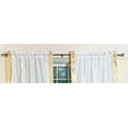thumbnail image 2 of Lined-White  Rod Pocket  Sheer Sari Curtain / Drape  - 43W x 96L - Piece, 2 of 2