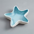 thumbnail image 4 of Kearding Cenicero de cerámica para sala de estar, decoraciones modernas, cenicero de escritorio, estrella de mar Type2 NO2, 4 of 6
