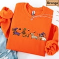 thumbnail image 5 of RosaWear Halloween Dachshund Sweatshirt, Cute Wiener Dog Costume Crewneck, 5 of 8
