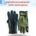 thumbnail image 2 of comerut Fashion Men Camouflage Full Finger Warm Gloves for Cycling Shooting Hunting, 2 of 8