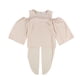 thumbnail image 1 of bar III Blusa con hombros descubiertos para mujer, rosa, pequeña, 1 of 2