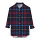 thumbnail image 4 of Camisas s Para Hombre Interior Hombres Casual Manga larga Primavera Verano Turndown Neck 3D Impreso Camisas Moda Top Blusa Camisas (C, L), 4 of 5