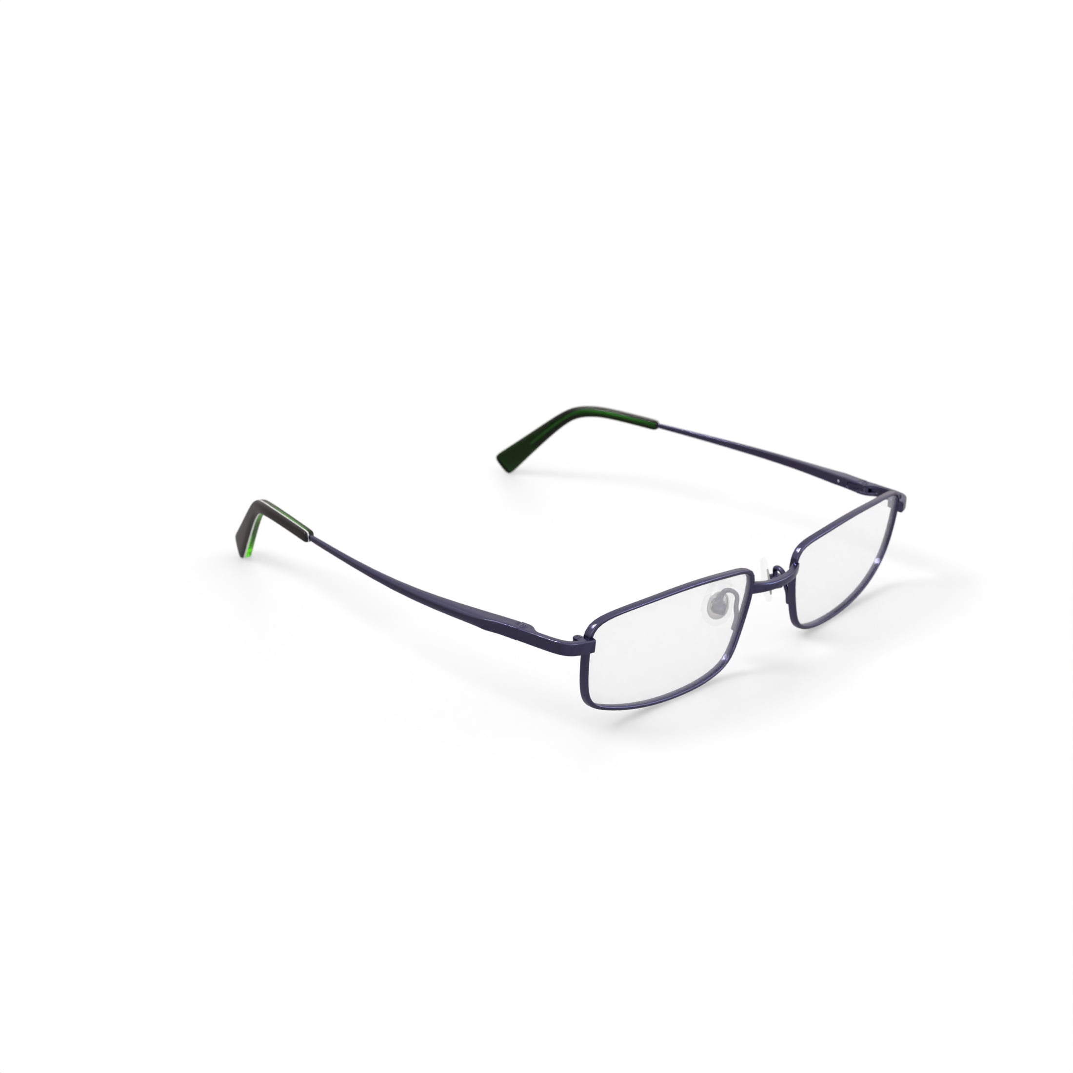 Walmart Youth FM17118 Rectangular Prescription Eyeglasses with Case, Gunmetal