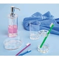 thumbnail image 2 of iDesign Eva Soap and Lotion Dispenser Pump, for Kitchen or Bathroom Countertop - Clear/Chrome, 2 of 3