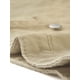 thumbnail image 5 of Chaleco sin mangas de mezclilla lavado para mujer INSPIRE CHIC con botones y bolsillos color beige S, 5 of 6