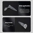 thumbnail image 4 of 500 Pcs Laboratory Clear White Mark Printed Plastic Centrifuge Tube, 4 of 5