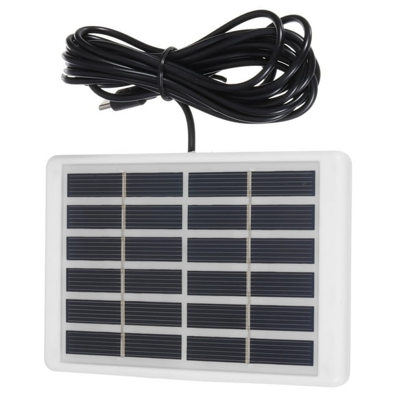 6V 0.2A 1.2W Solar Panels, USB-C Solar Panel Charger with Micro USB-C Port for Phone Camera Lighting Charging