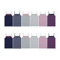 thumbnail image 2 of Buyless Fashion Girls Tank Tops - Sleeveless Cami Tanks Cotton Undershirts for Dance Gymnastics, Kids & Toddler Size (12 Pack) 5-6, 2 of 7