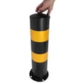 thumbnail image 3 of BEADCEST Driveway Barrier Traffic Barricade Cylindrical Safety Bollards 1Pcs, 3 of 8