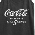 thumbnail image 3 of Coca-Cola - As Always Five Cents  - Women's Racerback Tank Top, 3 of 5