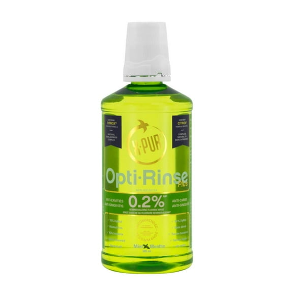 X-PUR Opti-Rinse Plus 0.2% Sodium Fluoride Mint