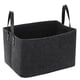 thumbnail image 1 of Matsuzay Bolsa organizadora, cesta portátil de fieltro, bolsa de almacenamiento de tela, organizador de dormitorio, papelera para coche Almacenamiento y organización del hogar negro Matsuzay HA001884-02, 1 of 6