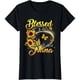 thumbnail image 1 of Camiseta de Algodón para Abuela Amante de Girasoles 'Bendecida por Ser Nana', 1 of 5