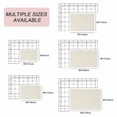 thumbnail image 6 of Cream Solid Color Outdoor Rug 5x8 Ft, Non Slip Washable Area Rug, Aesthetics Contemporary Luxury Patio Rugs Carpet Runner, Large Floor Mat for Indoor/Outdoor Deck Porch Camping, 6 of 8