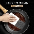thumbnail image 5 of Nonstick Frying Pan with Lid, Frying Pan with Stone Coating, Frying Pan Granite with Bakelite Handle, Induction Compatible, 5 of 7